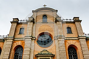 Cathedral of Saint Nicholas (Storkyrkan) Facade, Stockholm