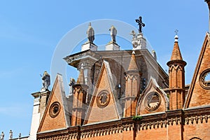 The Cathedral of Saint Peter the Apostle (Duomo di Mantova) in M