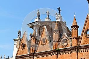 The Cathedral of Saint Peter the Apostle (Duomo di Mantova) in M photo