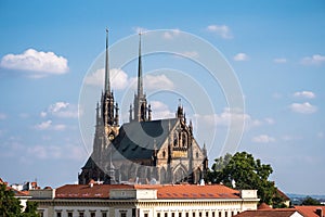 Cathedral of Saint Peter and Paul in Brno, Czech Republic