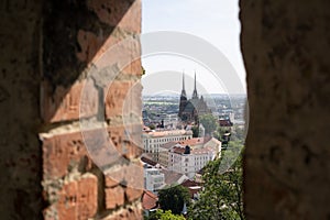 Cathedral of Saint Peter and Paul Katedrala svateho Petra a Pavla, Petrov, Brno, Czech Republic / Czechia