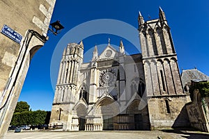 Cathedral Saint Peter, Poitiers, France photo