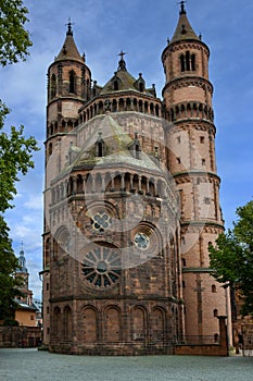 Cathedral Saint Peters church in Worms