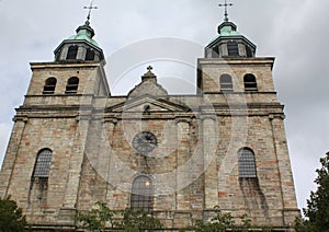 Cathedral Saint Pierre in Malmedy. Belgium