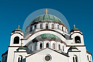 Cathedral of Saint Sava in Belgrade Serbia