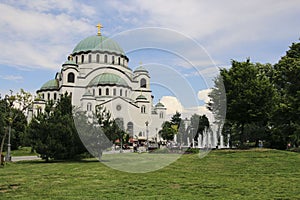 The Cathedral of Saint Sava in Belgrade, Serbia