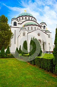 Cathedral of Saint Sava in Belgrade, Serbia
