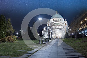 Cathedral of Saint Sava Belgrade Serbia
