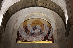 Cathedral of Saint Sava at night, Belgrade, Serbia