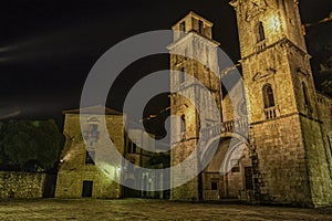 Cathedral of Saint Tryphon in Kotor, Montenegro