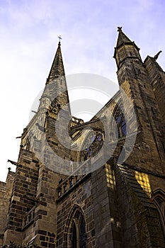 Cathedral of Saint Vincent of Saragossa - Saint-Malo, Brittany, France photo