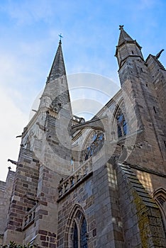 Cathedral of Saint Vincent of Saragossa - Saint-Malo, Brittany, France photo