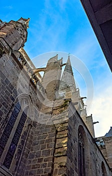 Cathedral of Saint Vincent of Saragossa - Saint-Malo, Brittany, France photo