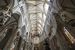 Cathedral Saints-Michel-et-Gudule de Bruxelles, Belgium