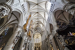Cathedral Saints-Michel-et-Gudule de Bruxelles, Belgium