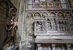 Cathedral Saints-Michel-et-Gudule de Bruxelles, Belgium