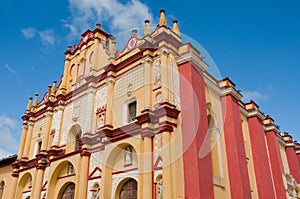 Cathedral of San Cristobal de las Casas, Chiapas, Mexico photo