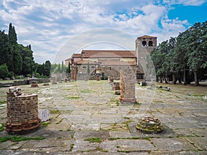 Cathedral of San Giusto, Trieste, Italy photo