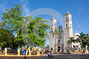 Cathedral of San Ildefonso Merida capital of Yucatan Mexico