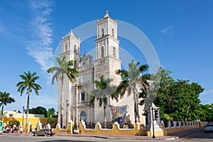 Cathedral of San Ildefonso Merida capital of Yucatan Mexico