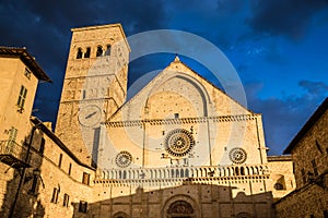 Cathedral of San Rufino - Assisi, Umbria, Italy