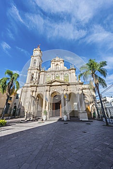Cathedral in San Salvador de Jujuy, Argentina. photo