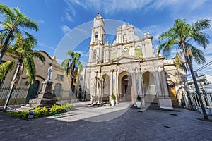 Cathedral in San Salvador de Jujuy, Argentina. photo