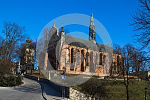 Cathedral in Sandomierz, Poland