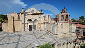 The Cathedral of Santa Mara la Menor in the Colonial City of Santo Domingo.