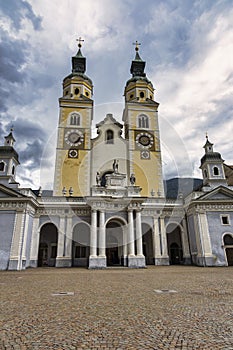 Cathedral of Santa Maria Assunta in Brixen, Italy photo