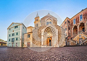 Cathedral of Santa Maria Assunta in Ventimiglia, Italy photo