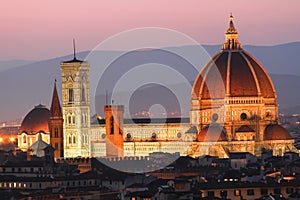 Cathedral Santa Maria del Fiore in Florence Italy