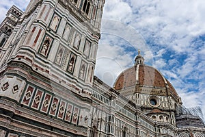 Cathedral Santa Maria del Fiore with magnificent Renaissance dome designed by Filippo Brunelleschi in Florence, Italy photo