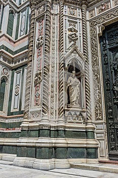 Cathedral Santa Maria del Fiore with magnificent Renaissance dome designed by Filippo Brunelleschi in Florence, Italy