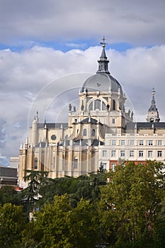 Cathedral Santa Maria la Real de la Almudena photo