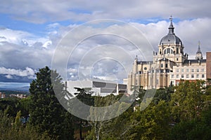 Cathedral Santa Maria la Real de la Almudena photo