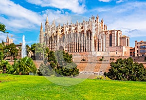 Cathedral of Santa Maria of Palma (La Seu), Palma de Mallorca, Spain