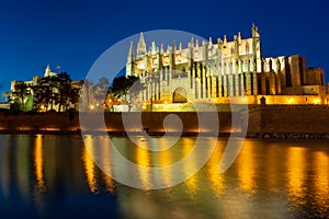 Cathedral of Santa Maria of Palma, Mallorca, Spain