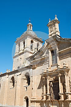 Facade of cathedral of santa maria, in ciudad rodrigo, salamanca, spain photo