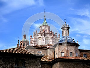 The Cathedral of Santa MarÃÂ­a de Mediavilla and Surrrounding Buildings photo