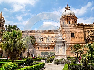 Cathedral Santa Vergine Maria Assunta in Palermo on Sicily - Italy photo