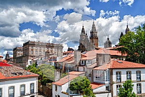 Cathedral of Santiago de Compostela. Galicia, Spain.