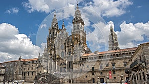 Cathedral of Santiago de Compostela , Spain.