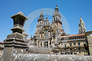 Cathedral in Santiago de Compostella