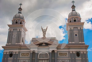 Cathedral of Santiago de Cuba from the Parque Cespedes photo