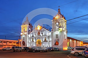 Cathedral in Santiago de Veraguas, Panama photo