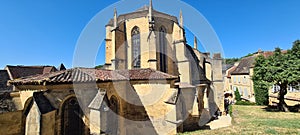 Cathedral in Sarlat, a French medieval town