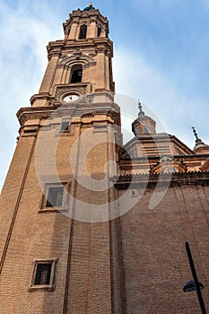 The Cathedral of the Savior or La Seo de Zaragoza is a Roman Cat