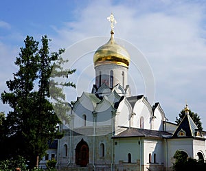 The cathedral of Savvino-Storozhevsky Monastery in Zvenigorod