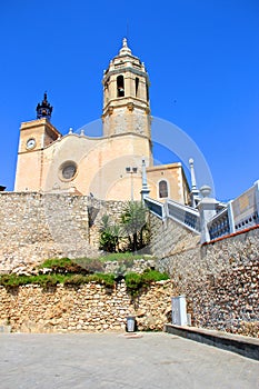 Cathedral in Sitges, Spain